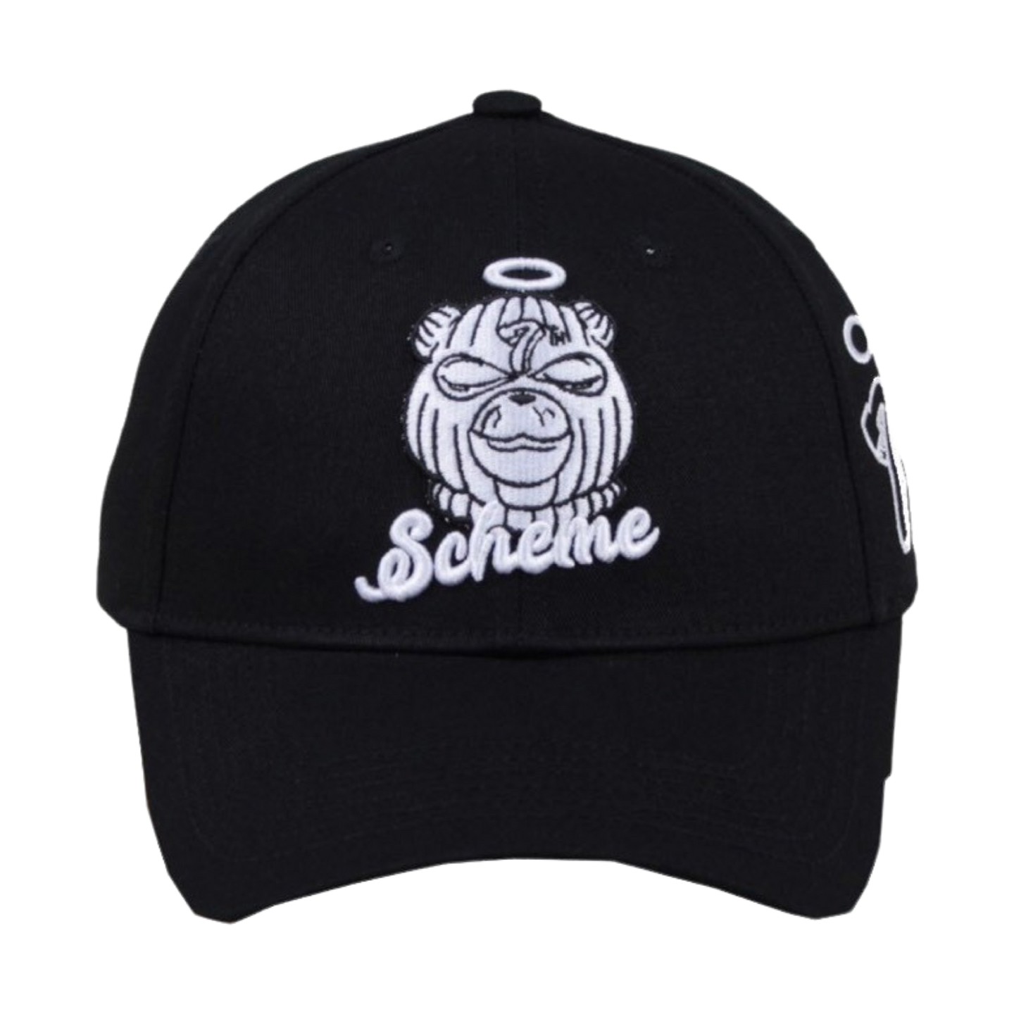 7th Scheme Logo- Baseball Hat (Black)