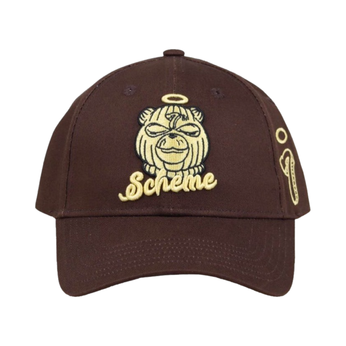 7th Scheme Logo- Baseball Hat (Brown)